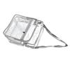 Clear Shoulder Bag Fashion Lightweight Large Capacity PVC Transparent Shoulder Bag for Travel