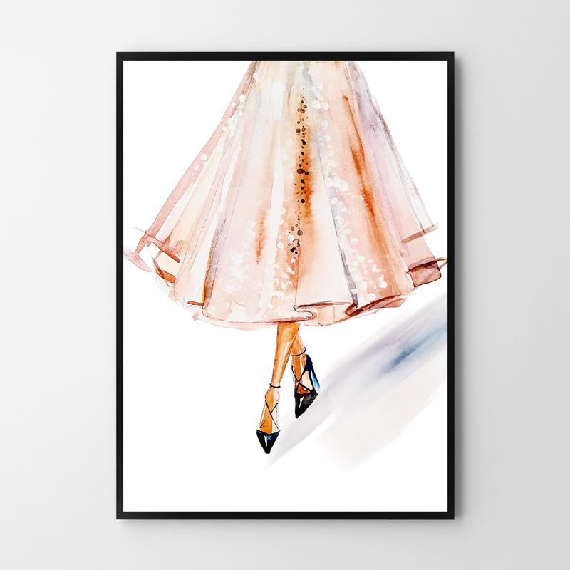 Poster Pink French Skirt