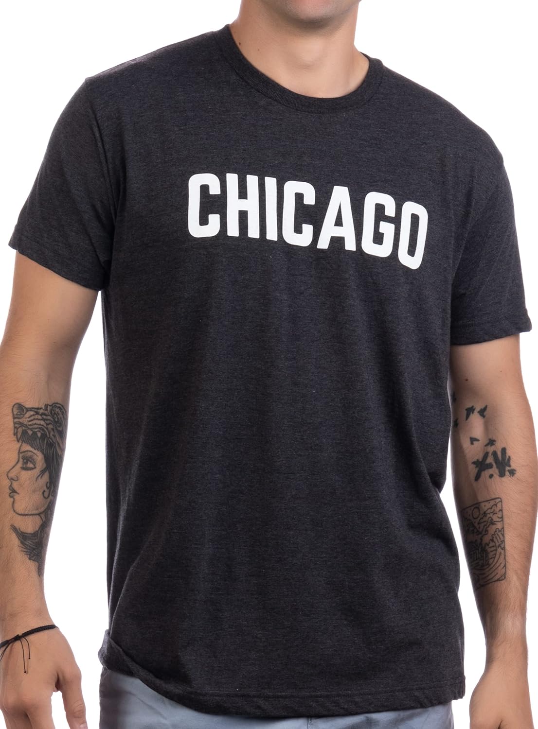 

Chicago | Classic Retro City Illinois IL Lake Michigan Midwest Pride Men Women T-Shirt S разноцветный
