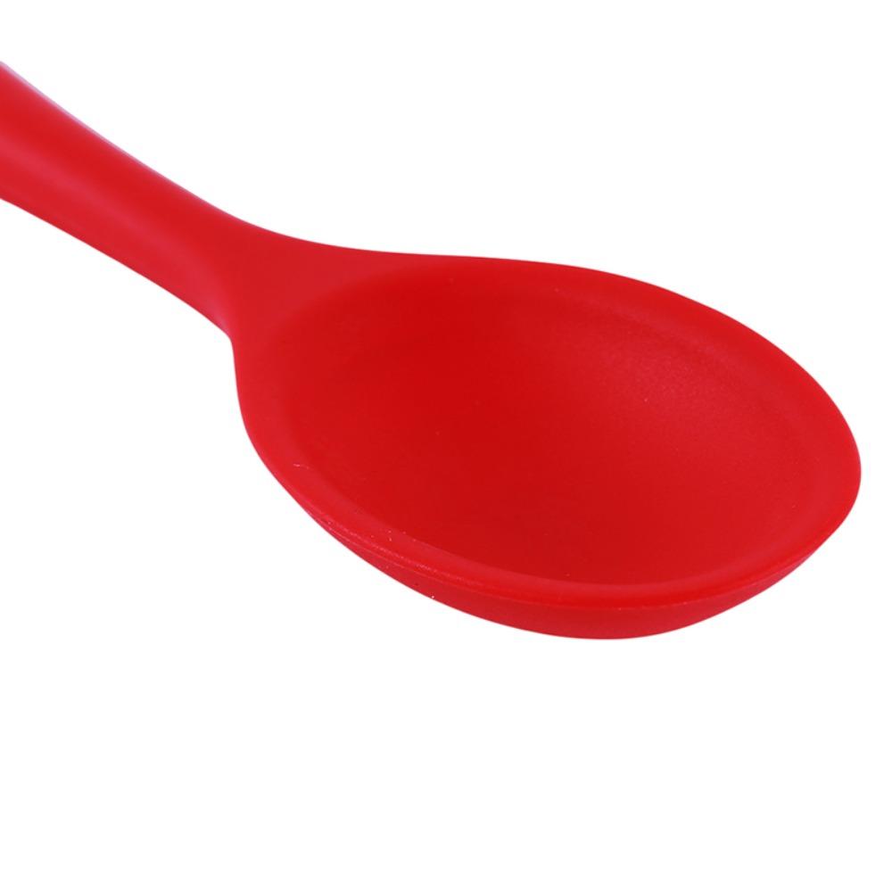 Soft Nonstick Honey Dessert Ice Cream Yogurt Cooking Spoon Kitchen Tool Soup Spoon Stirring Spoon