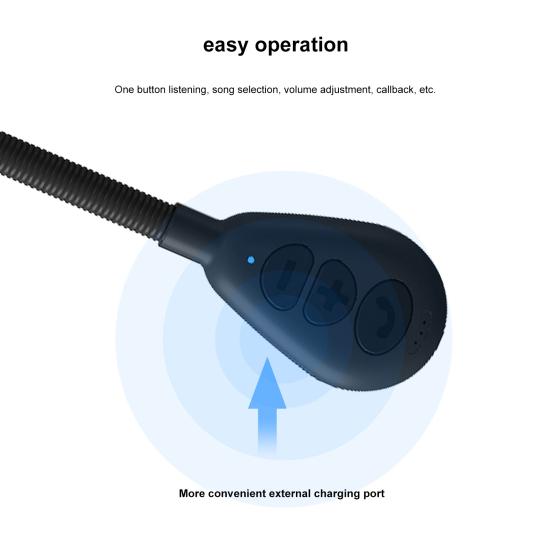 Practical Cycling Helmet Headset Stable Connection Convenient Operation Handsfree Calling