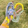 Universal Cartoon Flower Phone Lanyard Durable Crossbody Long Rope Adjustable Neck Strap for Outdoor Activities Gift