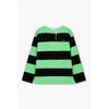 Studio Tomboy Rugby Stripe Henry Neck Sweatshirt 9105322102 