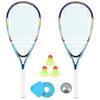 Nrs005 Crossminton Set 2 Rackets + Shuttlecocks + Markers + Ball + Nils Cover
