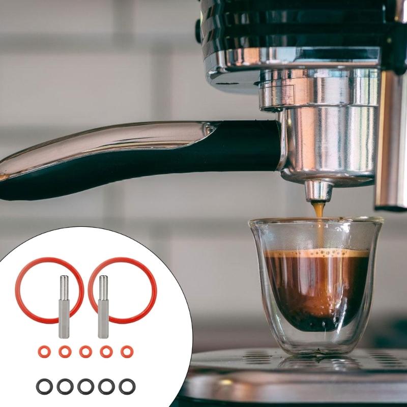 Professional Coffee Maker Maintenance Set Coffee Machine Head Wrench Featuring Silicone Seals and Easy to Use Tool