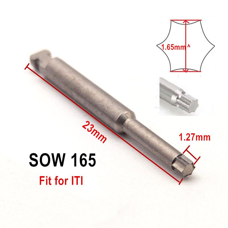 

Отвертка для зубных имплантатов для низкоскоростных наконечников и конвертеров стоматологических инструментов, диаметр хвостовика 2,35 мм 1 piece SOW165 for ITI