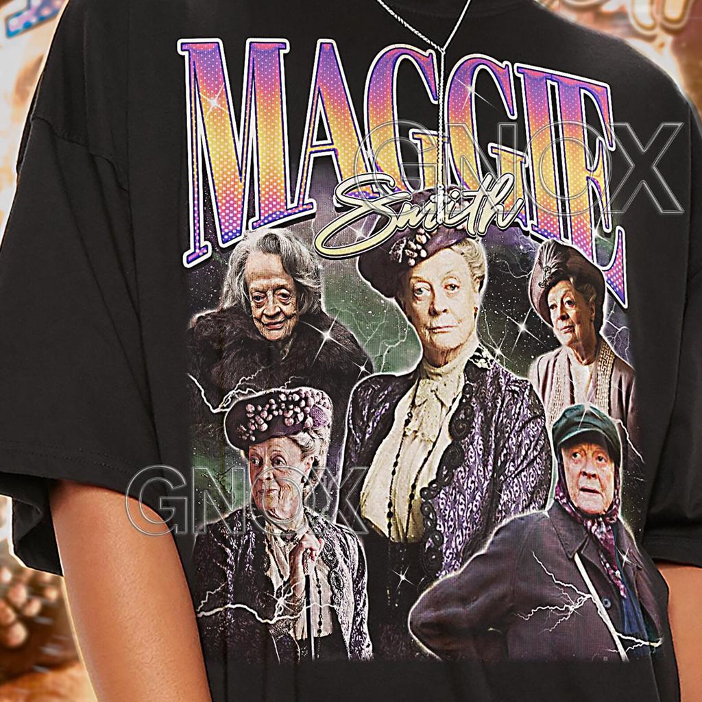 MAGGIE SMITH Retro Shirt, Maggie Smith Tshirt, Maggie Smith Fan Tees, Maggie Smith Retro 90s Sweater, Maggie Smith Throwback #saf