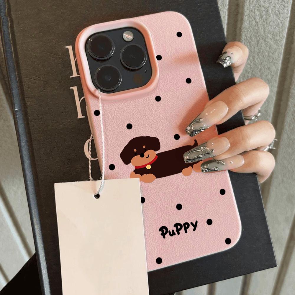 Handyhülle für iPhone 11 13 XR XS Max Hülle iPhone 12 14 15 16 Pro Max 12 Pro 15 Plus Leder bemalt wasserdicht sturzsicher und verschleißfest Cartoon