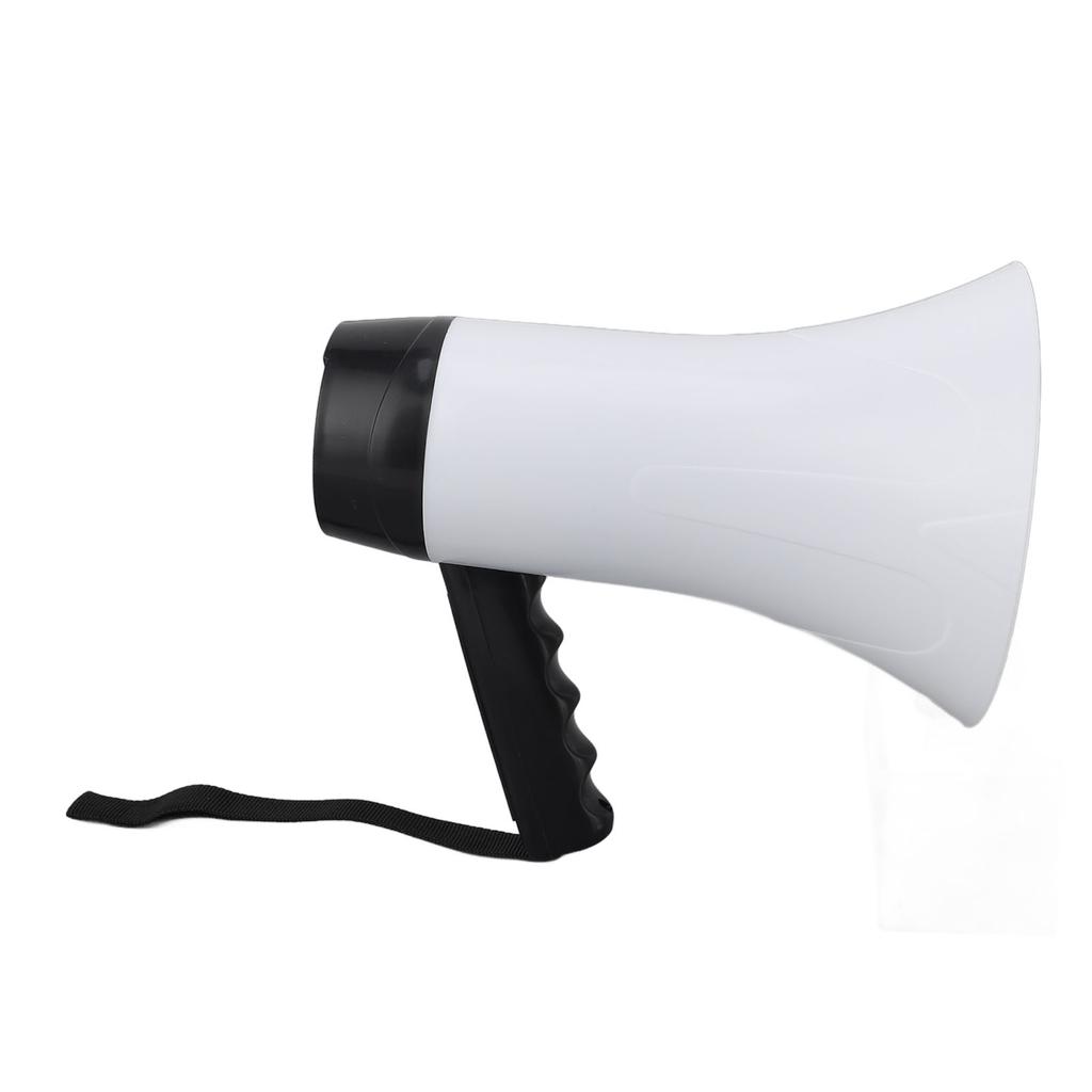 Portable Megaphone Bullhorn 30W Power Megaphone Speaker 300S Recording 500M Transmission Distance