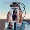 Waterproof Phone Case for Swimming, Diving & Rafting with Touch Screen Access and Self-Sealing Design.