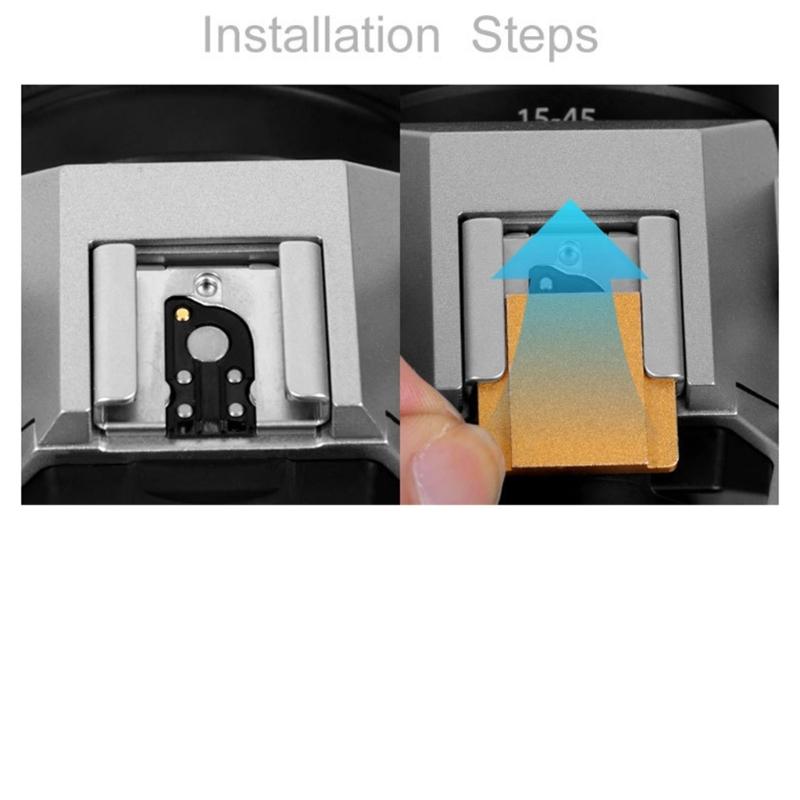 Protective Camera Hot Shoe Mount Cover Protector For Cameras, Precise Fit Aluminum Dust Guard