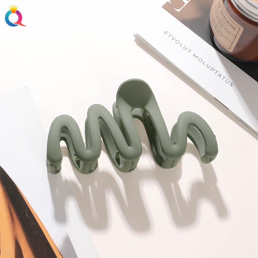 Colorful Grip Wavy Hair Clip Back of Head Clip Hair Clip Updo Shark Clip Hair Accessories