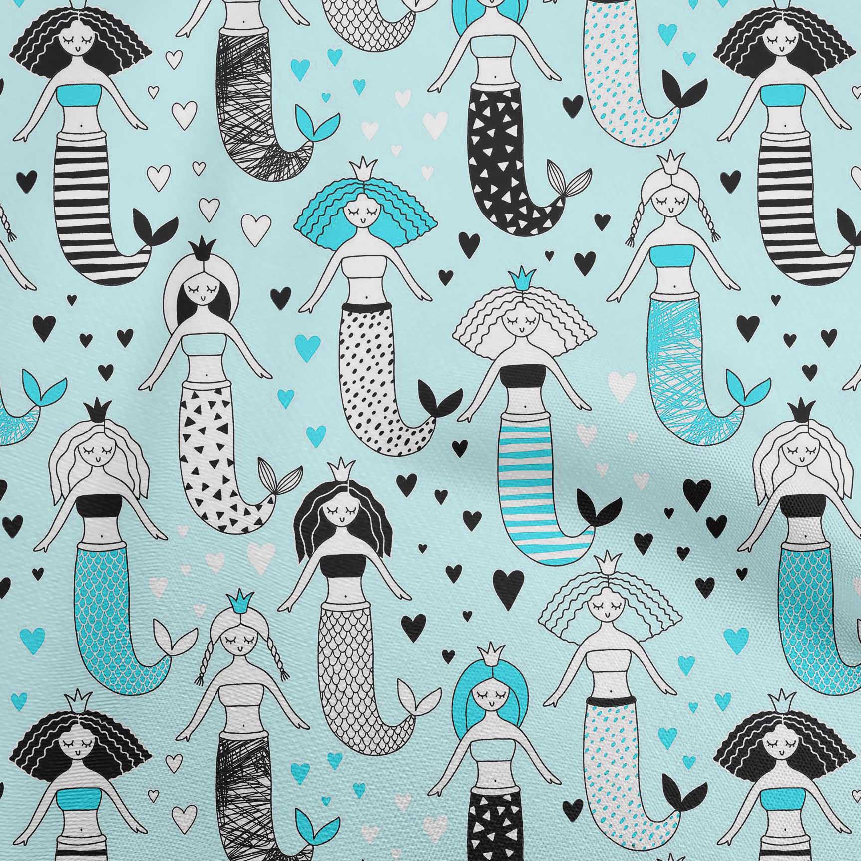 

OneOone Cotton Flex Dusty Violet Fabric Русалка Ремісничі проекти Декоративна тканина з принтом у дворі 40 дюймів 42 Inch Wide - Viscose Chiffon небо синє кольору