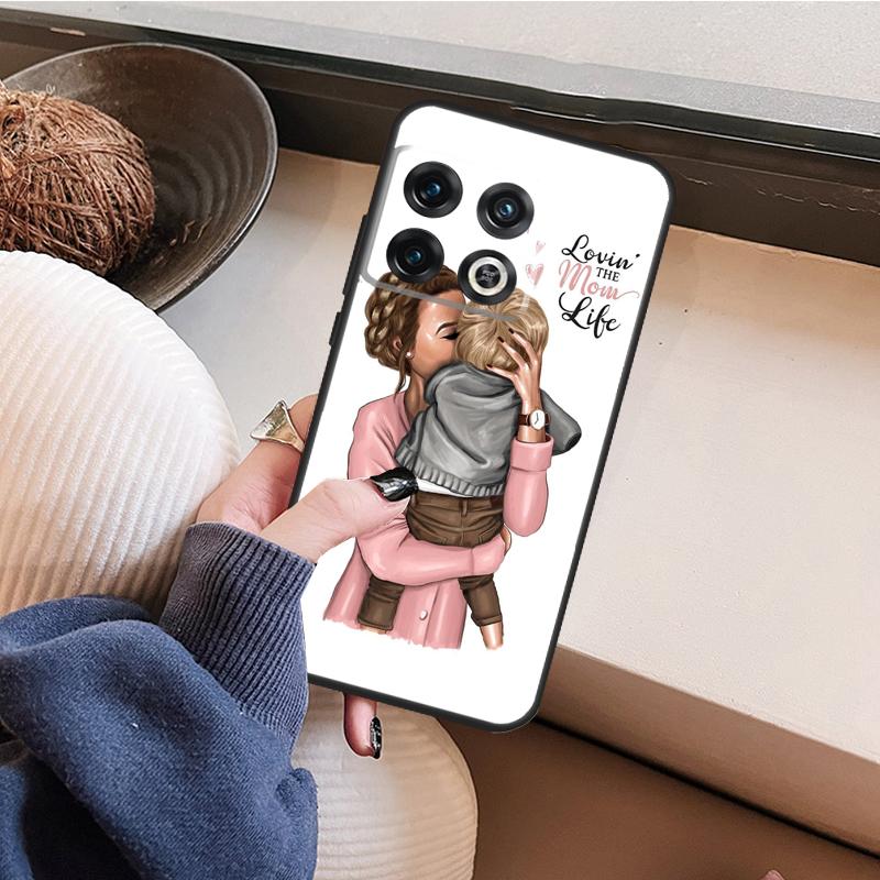 SUPER MOM MUM MAMA BABY Phone Case For OnePlus Nord CE 2 3 Lite 2T N10 N20 N30 OnePlus 11 10T 8T 9RT 10R 8 9 10 Pro