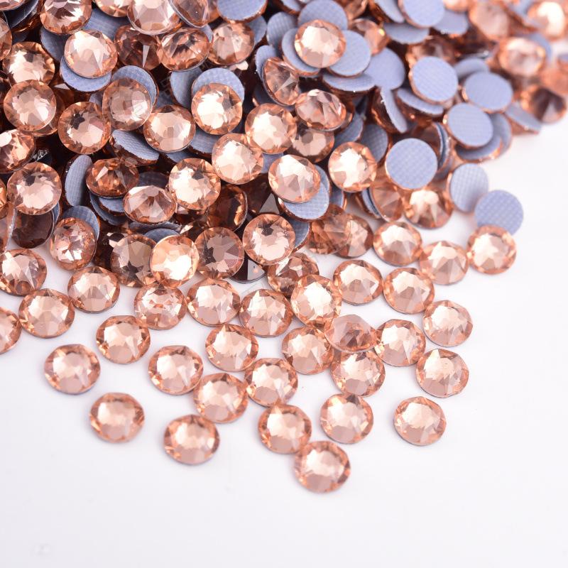 Eight Big And Eight Small Imitation Austrian Glass Hot Glue Bottom Hot Diamond Rhinestone Diy Clothing Accessories