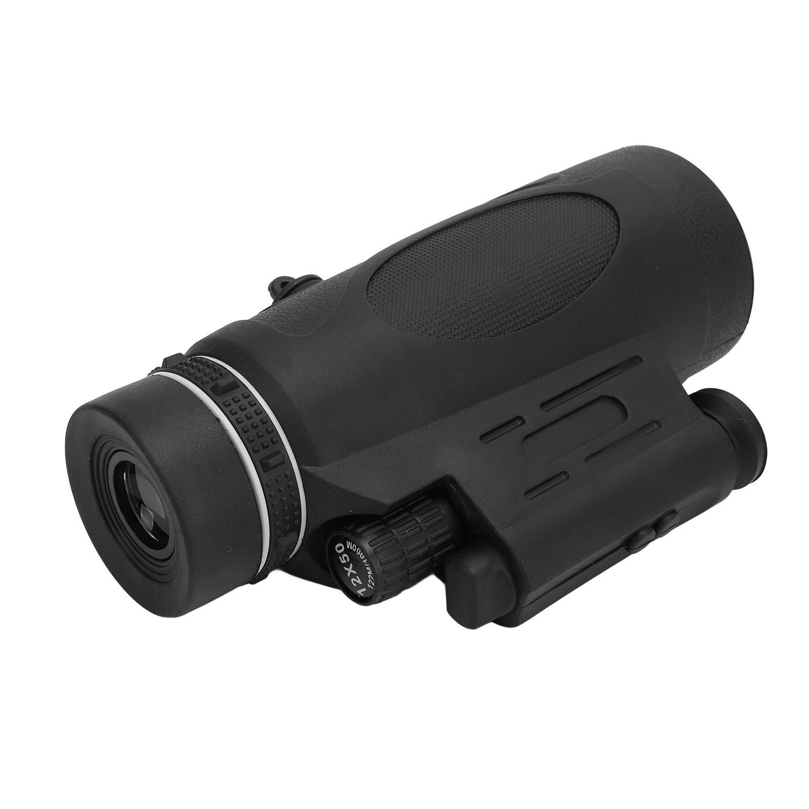 

12x50 Monocular Telescope Low Light Night Vision Optical HD Compact Monocular with Light for
