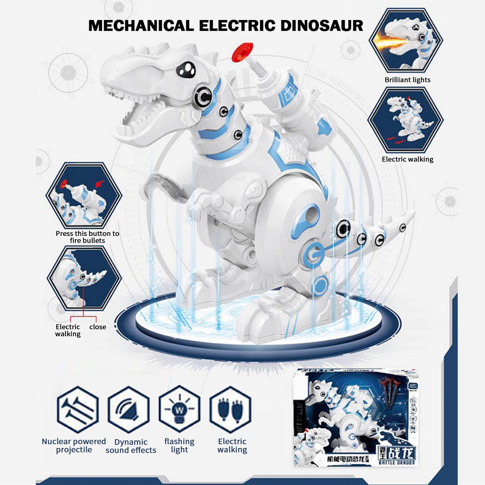 

Electric Dinosaur Model With Lighting And Sound Effects Toy One Size