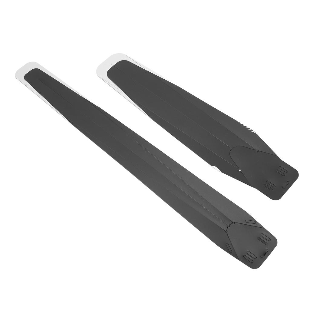 1 Pair Bike Fender Front Rear Mudguard Splashing Guard Universal Resin for Cycling Black