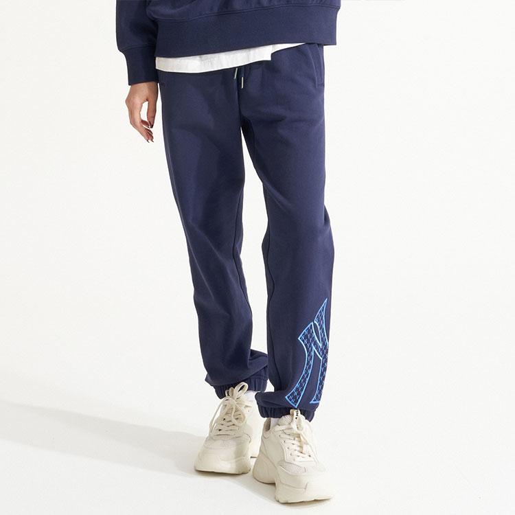 New MLB New York Yankees Knitted Sweatpants Unisex Navy 3APTM0121-50NYS
