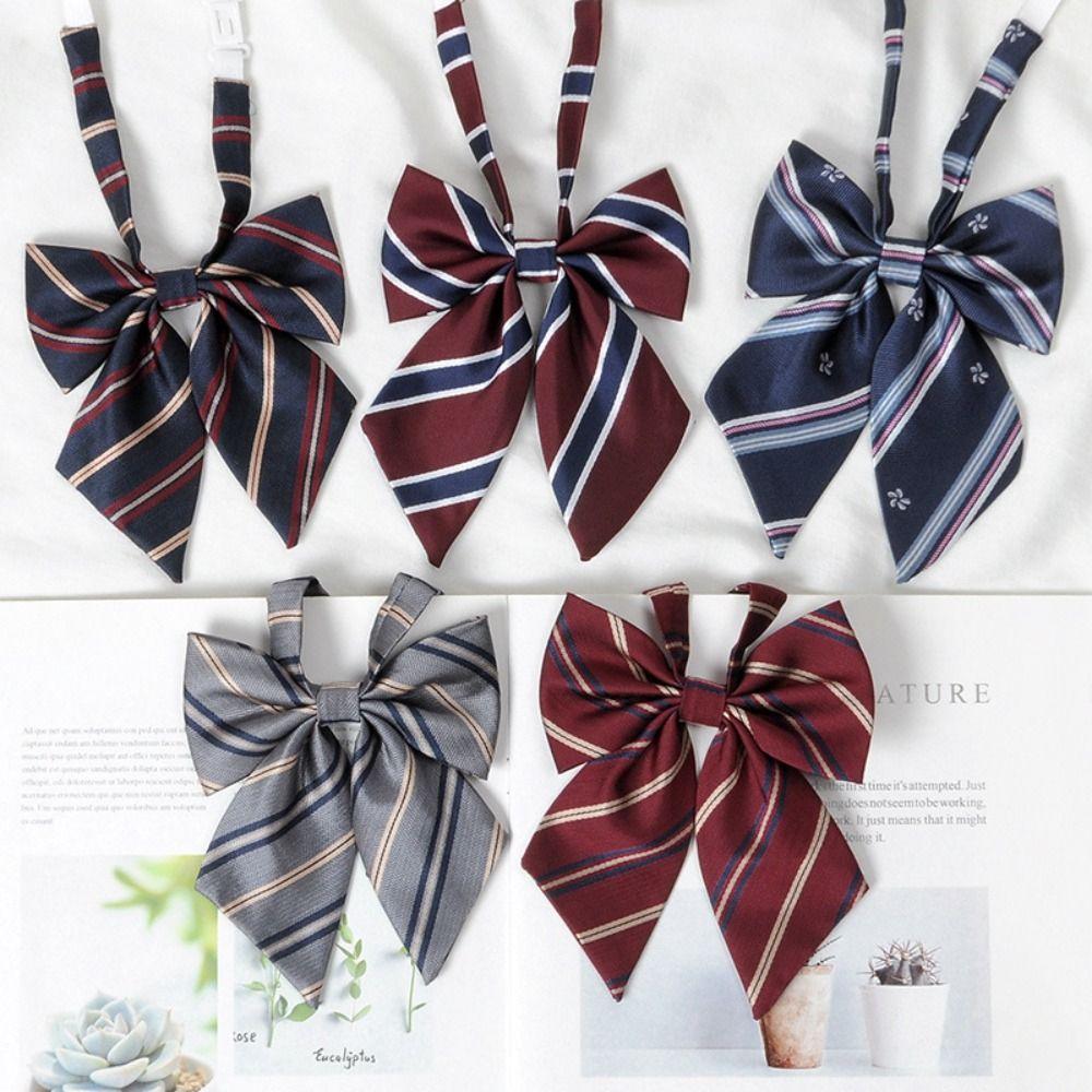 Handmade Bow Tie Japanese JK Style Butterfly Cravats Fashion Necktie  Neck Decoration