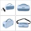 Portable Silicone Cover with Carrying Straps Protective Skin for Speakers, Water Resistant Case
