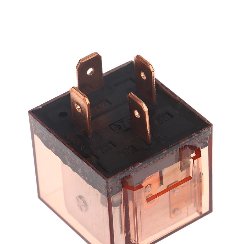 Dc 12V 24V Waterproof Automotive Relay 4/5Pin Spdt Car Control Device 100A With Light Car Relays Control Switch