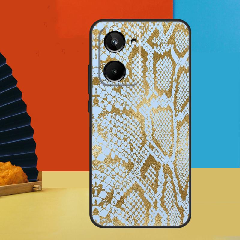 Snake Skin For Realme 15 Pro 10 11 12 13 14 Pro Plus GT6 GT7 C51 C53 C55 C61 C63 C65 C67 C71 C75 Case