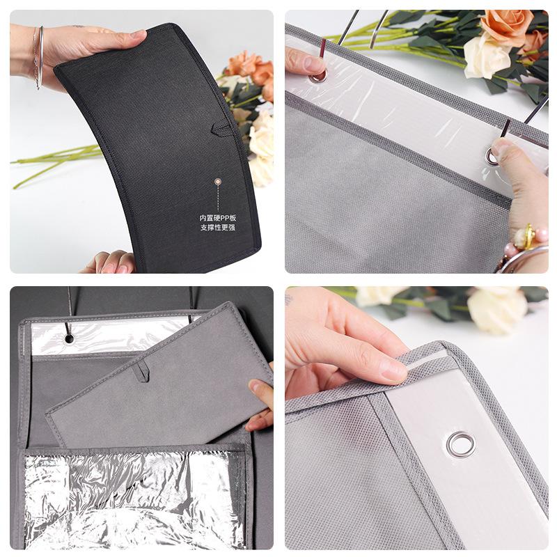 Multi-functional Fabric Hanging Bag for Behind the Door Multi-layer Storage Hanging Bag Miscellaneous Organizer Storage Hanging