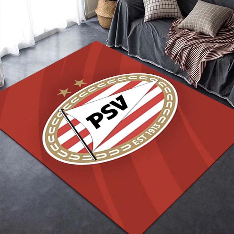 2025 New PSV Eindhoven Carpet Rug for Living Room Bedroom Home Sofa Decoration,Kids play Non-slip Floor Mat