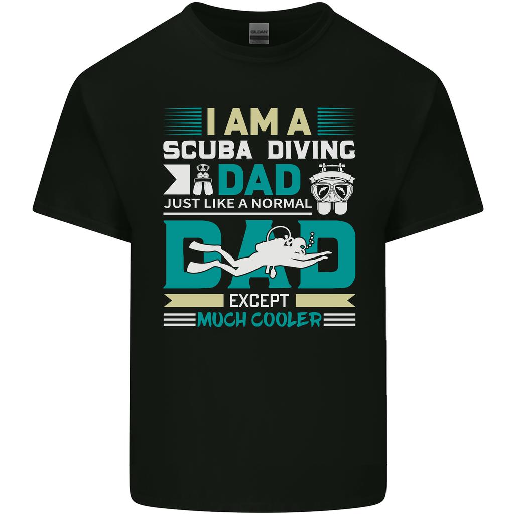 Im a Scuba Dad Funny Fathers Day Diver Dive Unisexs Light Cotton TShirt