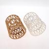 Handmade Paper Rope Woven Rattan Lampshade Boho Decorative Lampshade Table Lamp Decorative For Garden Yard Living Room