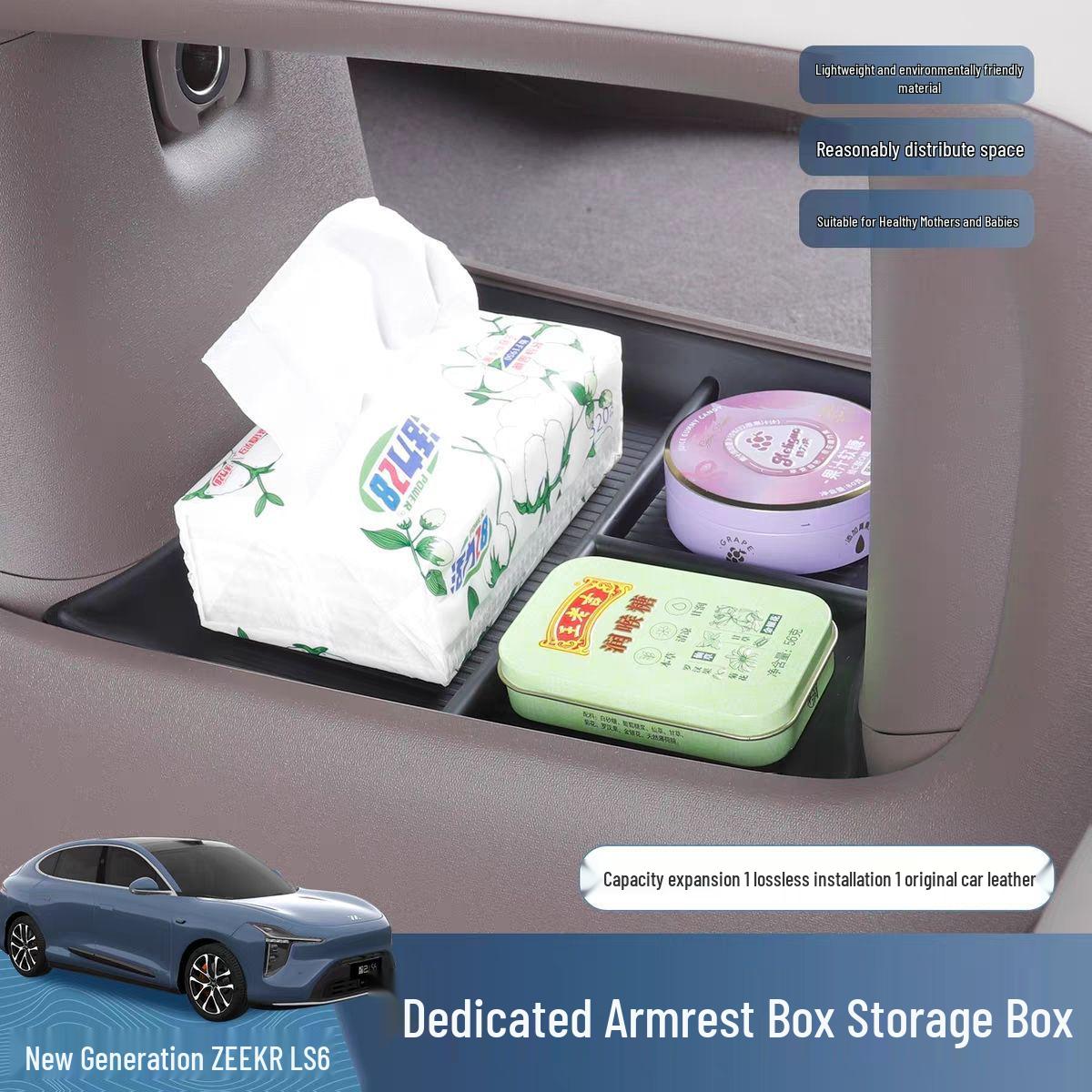 IM LS6 Extended Range Center Console Organizer - Fits 26 Models