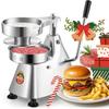 5-inch Commercial Burger Patty Maker Stainless Steel Hamburger Press with 400 Pcs Patty Papers for Beef Pork Chicken Patty in S