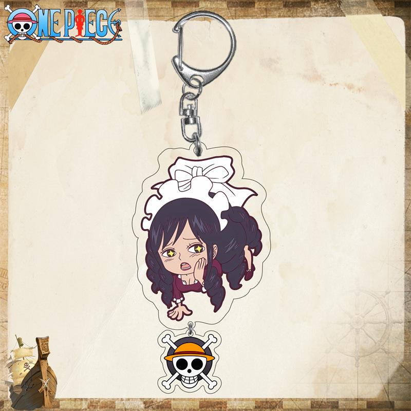 One Piece Luffy Acrylic Keychain - Chopper, Zoro, Anime/Manga, 2D Acrylic Keychain/Cartoon Keychain Gift