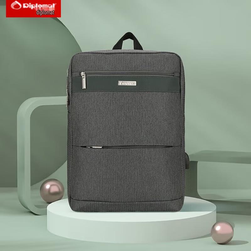 Diplomat DS-14101L Men s 15.6-inch Laptop Travel Backpack