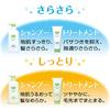 Cow Brand Additive-free Shampoo Smooth Refill 380ml 3 Pieces