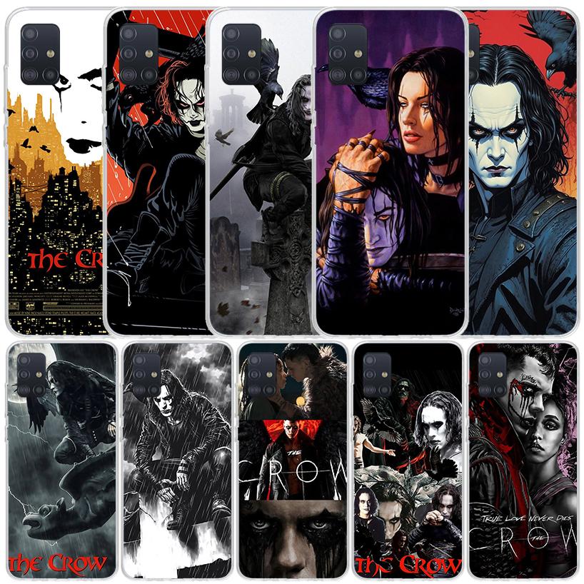 Movie The C-Crow Soft Cover for Samsung Galaxy A12 A22 A32 A52 A72 A02S Phone Case Note 20 Ultra 10 S10 Plus A51 A71 A50S A20S A