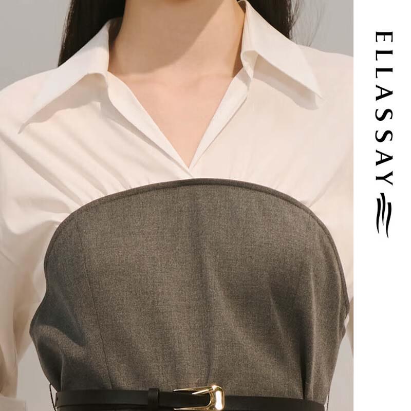 ELLASSAY Women's Elegant Commuter Long-Sleeve Shirt