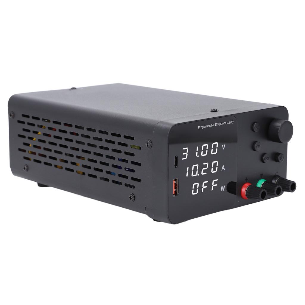 DC Power Supply Variable 0? 0?10A Adjustable Switching Regulated for Lab Bench High Accuracy 4