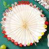 Christmas And New Year Disposable Fruit Sticks Fruit Forks Creative Art Toothpicks (100 Sticks Per Pack)