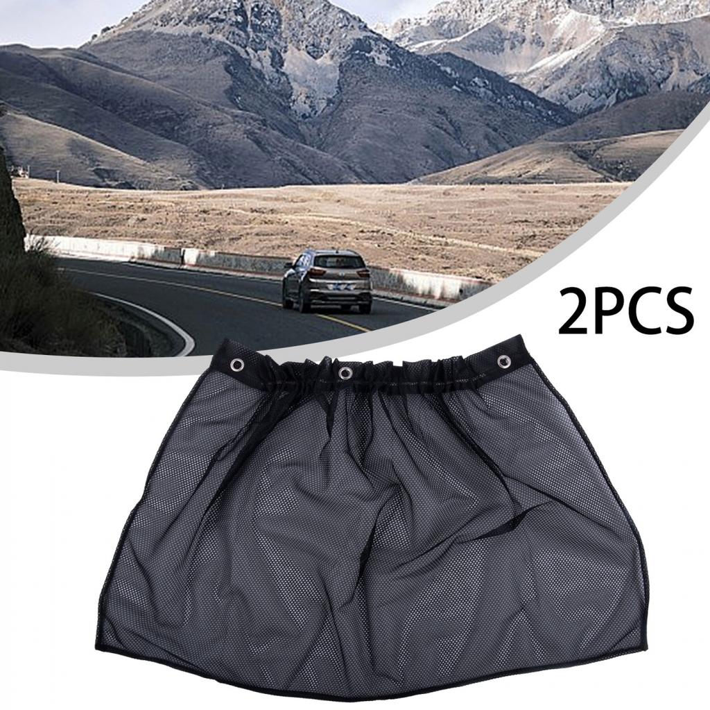Car Sun Blinds Block Cycling And Rear Black Foldable