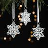 DIY Transparent Icicle Ornaments Acrylic Xmas Tree Ornaments  Merry Christmas Decor
