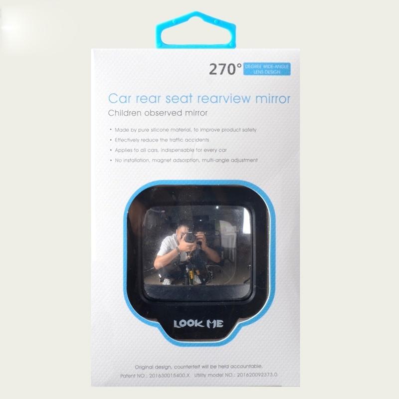 270 Degrees Wide Angle Car Rear Magnet Mirror Car Auxiliary Rearview Mirror Eliminate Blind Point for Car Safety