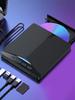 7 In 1 USB3.0 Type-C CD ROM Burner High-Speed CD DVD Burner Reader Player Slim External Mobile Drive CD DVD Burner for Laptop PC