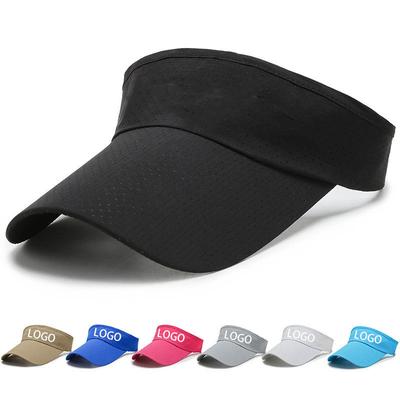 Adjustable Summer Breathable Sun Hats for Men Women UV Visor Protection Top Empty Golf Running Tennis Sunshade  Sport Baseball