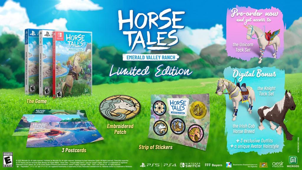 Horse Emerald Valley Ranch Day 1 Edition North PS5 Tales - (Import Version America) -