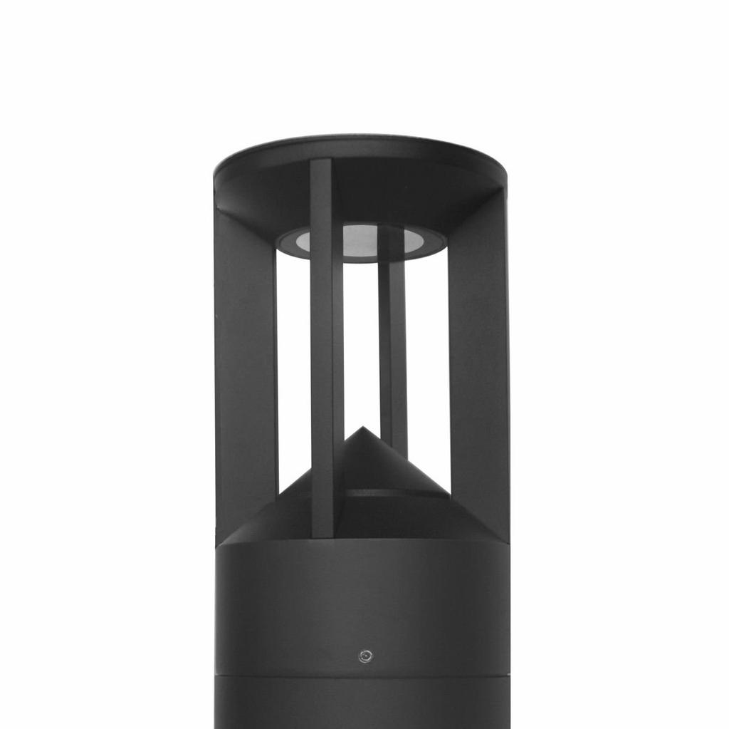 Lampa Zewnętrzna Słupek Ogrodowy LED 10W Nomad OFL-52052-M-BK Italux