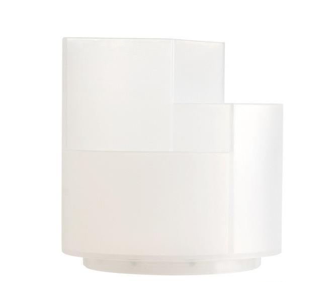 1pc Rotating Pen Holder, Office Student Desktop Pen Storage Box, Office Storage Three-hole Makeup Brush Box