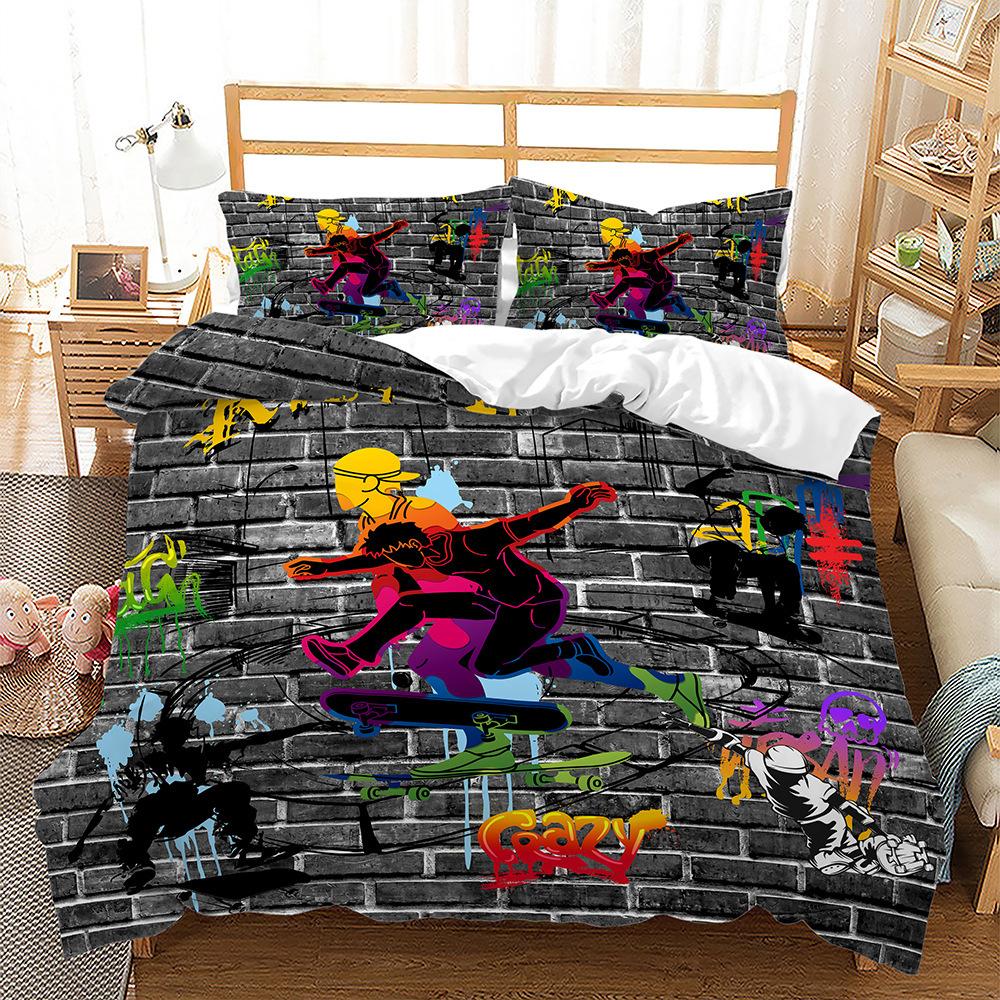 

Набор из трех предметов для скалолазания, паркура, спорта, цифровой печати 3D 135 * 200 (two-piece set) 90g