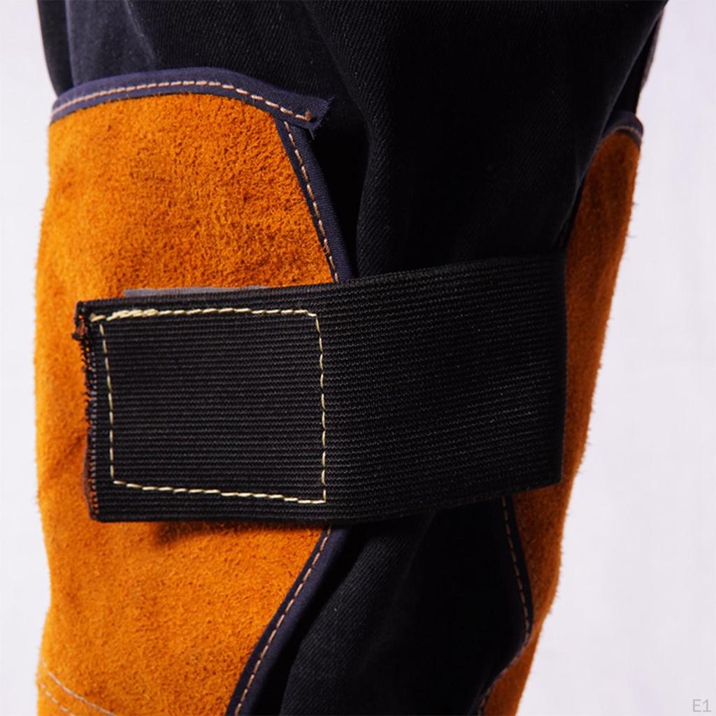 Welding Leg Covers Thicken Knee Pads Reinforced for Welder Fireproof Anti Slip Women Men Guards